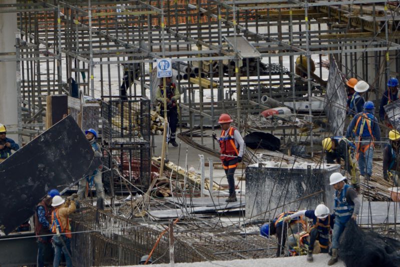 trabajadores obra